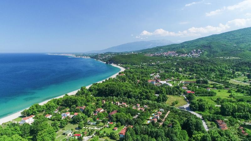 Sintrivanis Beach Resort Paralia Pantaleimonos Luaran gambar